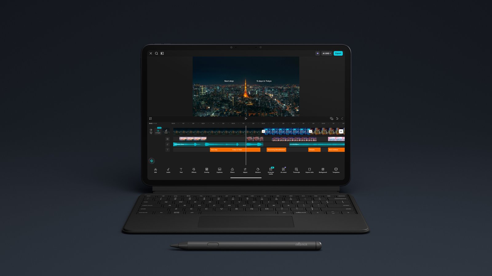 L'Alexa Tablet 12 Pro avec son clavier et son stylet : l'autre visage de la tablette
