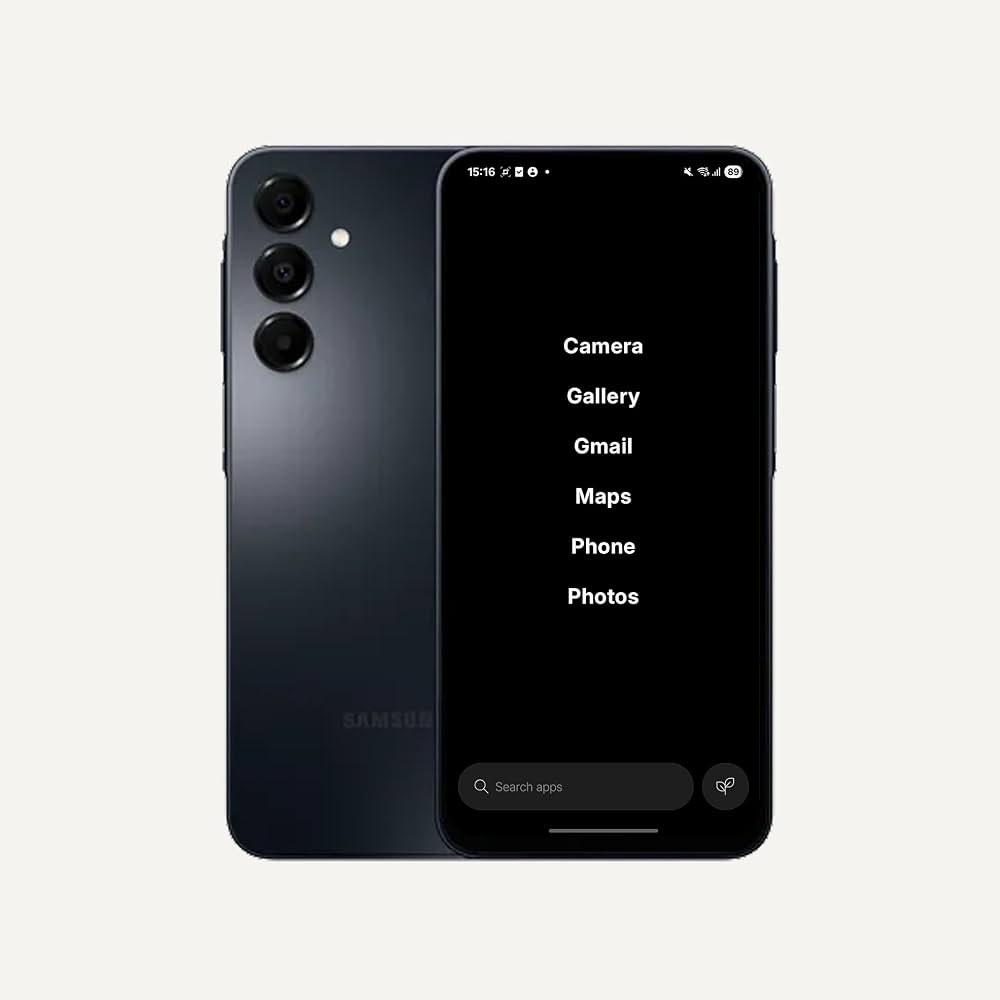 Le Balance Phone et son écran d'accueil minimaliste