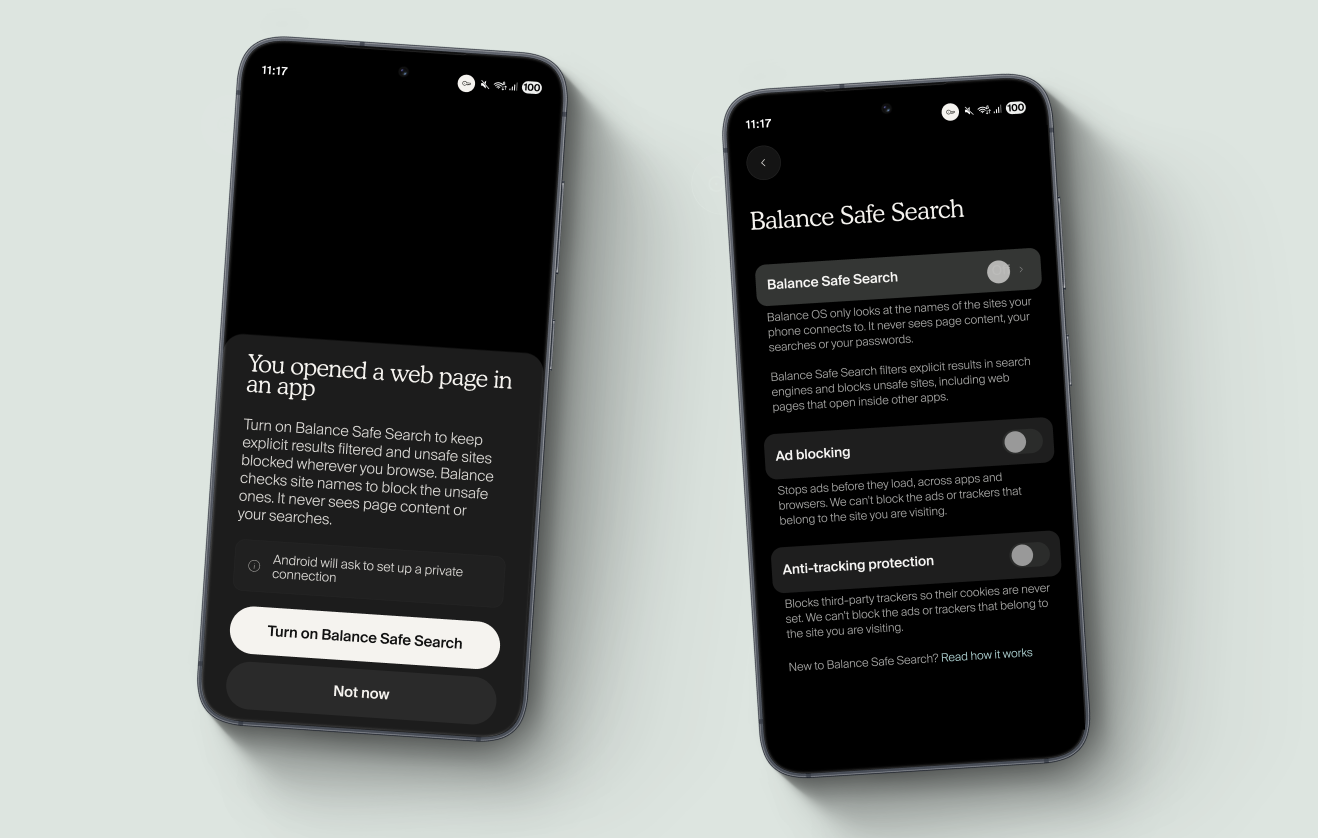 Balance Safe Search : le Balance Phone retrouve la recherche d'images et Google Lens