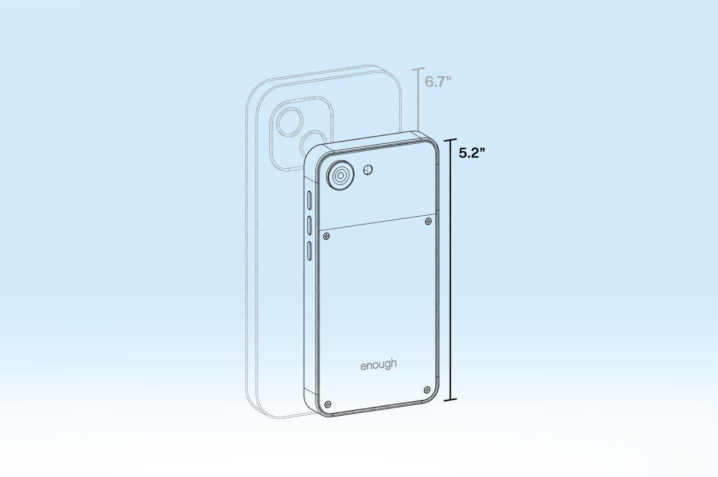 Enough Phone : le petit smartphone que plus personne ne fait